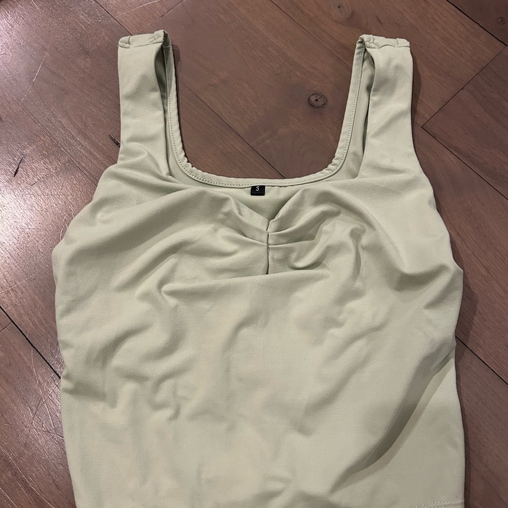 Elegant Cream Sleeveless Top